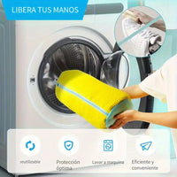 BOLSA PARA LAVAR ZAPATOS – Lava cualquier zapato en la lavadora sin dañarlos