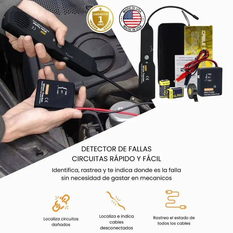 ElectroScan® - Detector de fallas eléctricas para el hogar y para autos