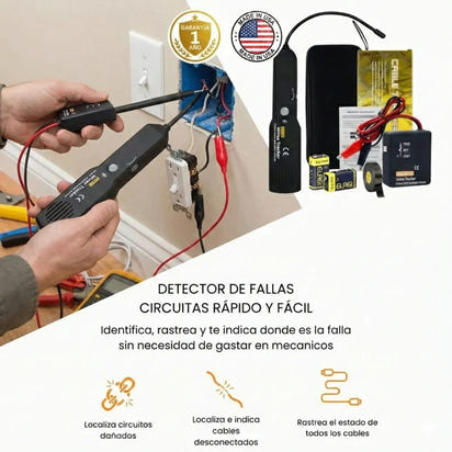 ElectroScan® - Detector de fallas eléctricas para el hogar y para autos