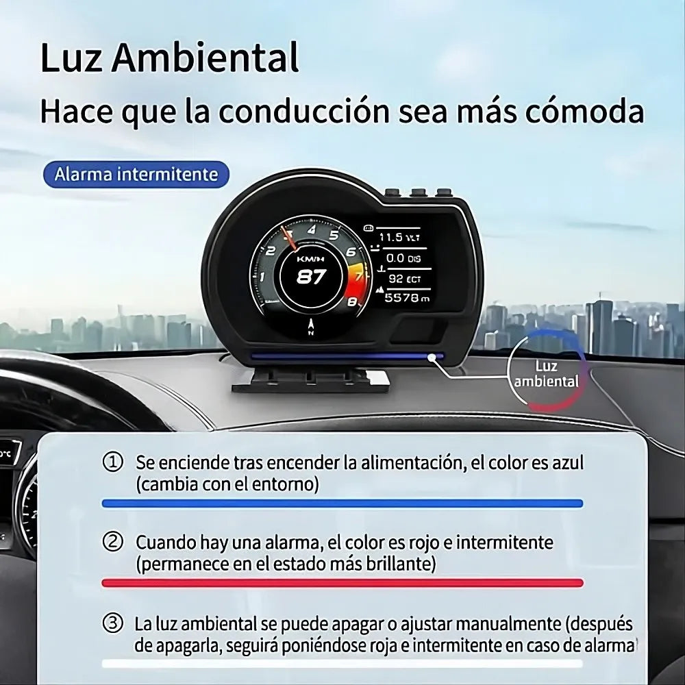 TABLERO DIGITAL - Funciona en cualquier carro, detecta y soluciona fallas
