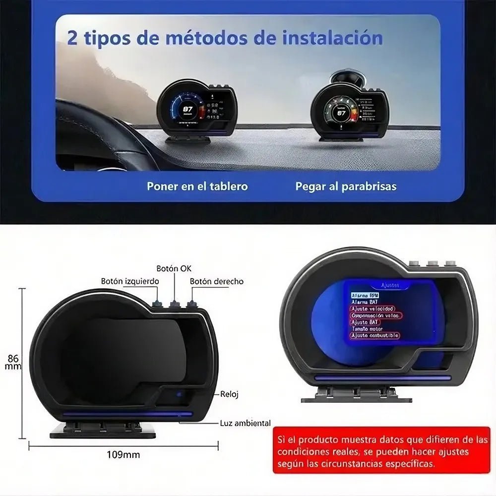 TABLERO DIGITAL - Funciona en cualquier carro, detecta y soluciona fallas